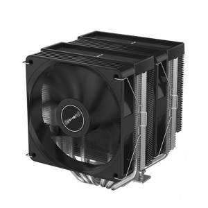 Advanced Metal Computer Coolers Twin 120mm Fan 6 High Conductivity Pipe Quiet Cooling Technology