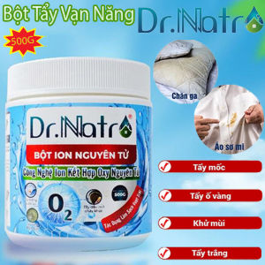 Bột Vệ Sinh Đa Năng Dr Natro 500g Chính Hãng Vệ Sinh Vết Bẩn Ố MốcTẩy Lồng Máy Giặt Làm Sạch Quần Áo An Toàn Thân Thiện