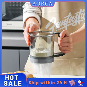 Kitchen Stainless Steel Flour Sieve Fine Mesh Oil Strainer Sifter Sugar Filter Hand-held Reusable Sieve for Flour Cup Shakers Baking Tools