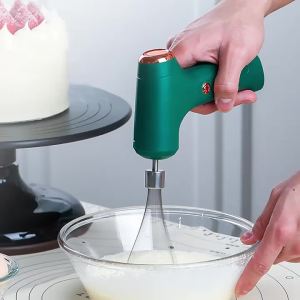 AE Electric egg beater for home use small automatic cream frother mixer rechargeable for baking manual egg white beater