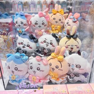 การ์ตูนอะนิเมะ Chikawa พวงกุญแจ Kawaii Hachiware จี้ตุ๊กตา Usagi ตุ๊กตากระเป๋านักเรียนจี้อุปกรณ์เสริมของเล่นเด็กของขวัญ