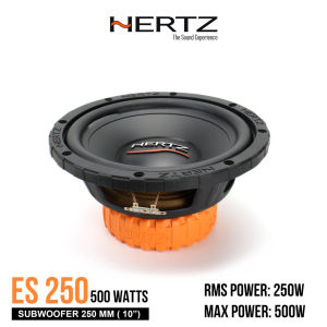 Loa Siêu Trầm Ô Tô Hertz ES 250 / ES 300 Cao Cấp - Tăng Cường Âm Bass Sâu Và Mạnh Mẽ
