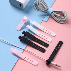 เครื่องม้วนสายไฟแบบพกพา ที่เก็บหูฟังสายเคเบิลข้อมูล