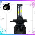 LOSERI PREMIUM [UPGRADED] 1Pair S2 LED 6000k White 9005/9006/H1/H11/H3/H4/H7 LED Bulb High Quality Bright LED Headlight. 
