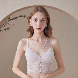 Áo Ngực Ren Đan Dây Trước Ngực Dáng Bralete DAN L&U 9965