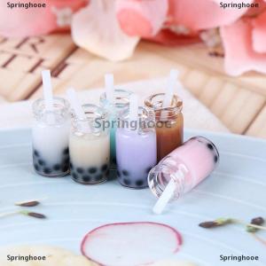 [COD] Springhooe ถ้วยน้ำชานมของเล่นขนาดเล็ก3ชิ้นสำหรับตกแต่งบ้านตุ๊กตา1:12