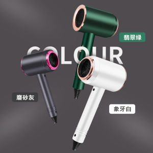 KSL Hair Dryer Blu-ray Negative Ion Silent Quick-drying Curly Hair Straight Hair Hot and Cold Air Blower Hair Salon Hair Dryer Portable Anion Hair Dryer for Powerful Fast Drying Hair Dryer Blower Sale