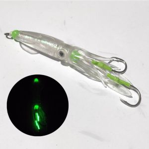 Umpan Cumi Karet Silikon Soft Lure Squid Silicone GID 10cm