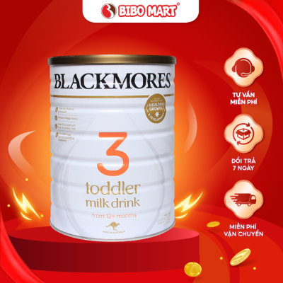 Sữa Blackmores Toddler Úc Phát Triển Chiều Cao Cân Nặng Cho Bé Số 3 Trên 12 Tháng 900g - Bibo Mart