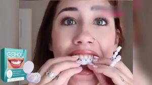 【Effective 3 days】EELHOE Adjustable Dentures Teeth Set Adjustable Snap-on Fake Teeth Portable Braces Decorate Gaps For Teeth Enhance Aesthetic Adjustable Denture Teeth Set Perfect Fit Teeth Snap On Silicone Portable Denture Braces Decorate Gaps