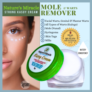Strong Kasoy Cream Warts Remover Original Mole Remover Kasoy Cream Wart Removal Syringoma Millia by Natures Miracle Body Care Skin Repair Skin Care Comfort