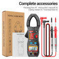 keykits-ANENG CM81 Smart AC Clamp Meter Clamp Type Multimeter 6000 Counts Auto Range Voltmeter 600A Ammeter Resistance Meter with Flashlight. 