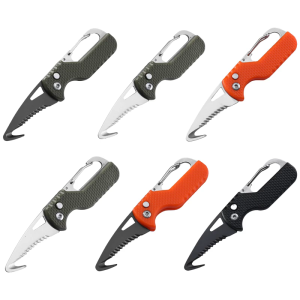 Đa chức năng thể hiện bưu kiện cắt móc khóa gấp cắm trại ngoài trời cắt thép không gỉ răng cưa móc cắt t