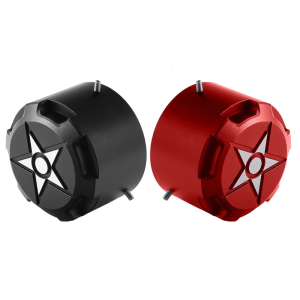Stylish Weather Resistant Axles Nut Cover Aluminum Finish with Machined Surfacing Easy Installation for Everyday Driving