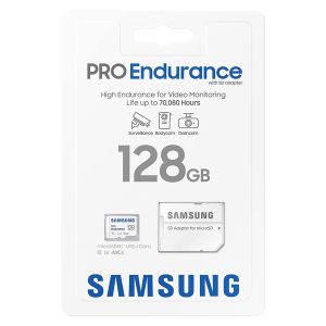 Samsung 128GB PRO Endurance Micro SDXC With Adpater
