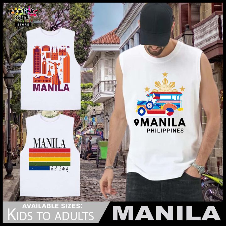 Pilipinas Sando Pinas Team Manila Manila Sound Sando Shirt for Kids to ...