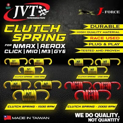 JVT Clutch Spring 1000 RPM/ 1200 RPM/1500 RPM MIO SPORTY/M3/SOUL I 125/NMAX/AEROX/CLICK/PCX/ADV