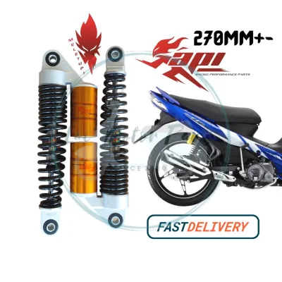 SHOCK ABSORBER TANK GAS 270MM ABSORBER SUSPENSION GAS TANK 270MM YAMAHA MOTOR LAGENDA 110ZR SRL ZR LAGENDA 115FI SRL 115