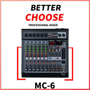 Deuahub F7USB Professional Audio Mixer 7-channel built-in EQ/recording Suport bluetooth USB MP3