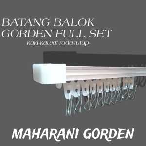 batang balok gorden full set