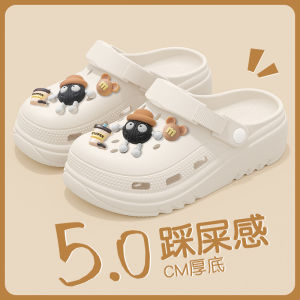 Free Shipping WomenS Thick-Soled Clogs New Summer Style Fashionable Beach Sandals Non-Slip And Odor-Resistant Made Of EVA Material