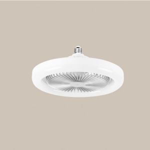 ACFUN 360° Rotation Ceiling Fan Chandelier E27 Lamp Head Fan Light Remote Control Home Bedrooms Living Room Top Lighting