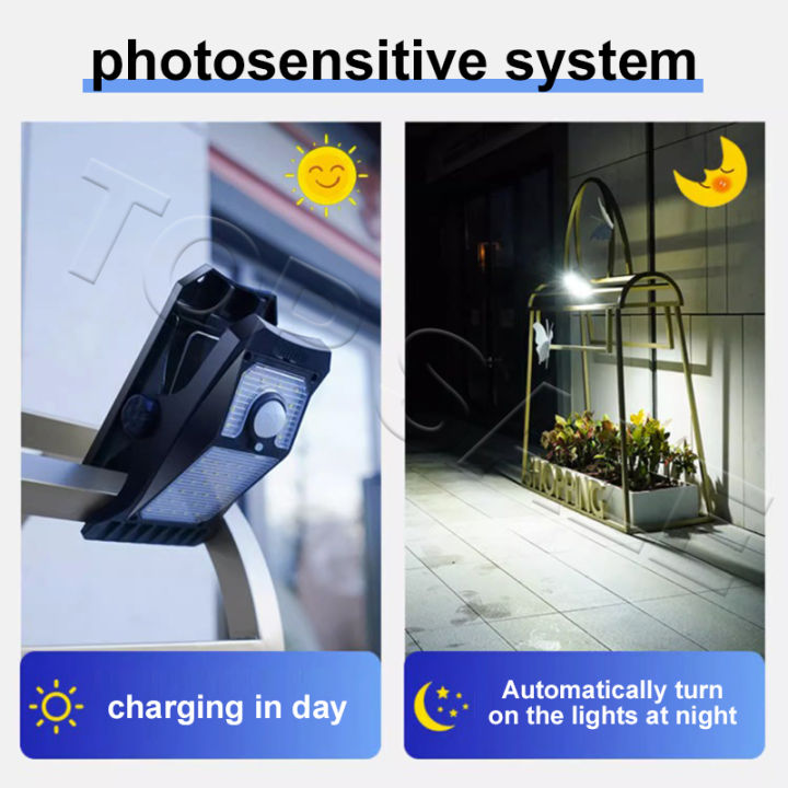【COD】Solar clip lamp outdoor waterproof IP67 compact and portable easy ...