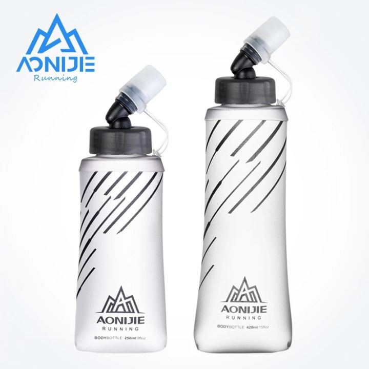 AONIJIE SD21 Soft Flask Collapsible 250ml 420ml Water Bottle Hydration  Water Bladder For Running Marathon Cycling Trail Hiking Lazada PH