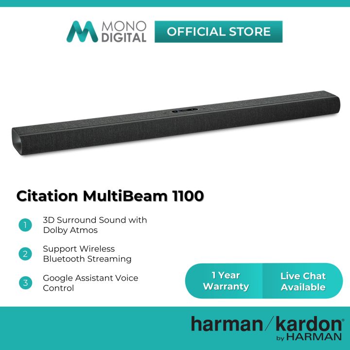 Harman Kardon Citation Multibeam 1100 All in One 11Channel Soundbar with MultiBeam™ Surround