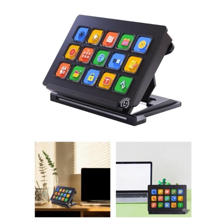Customizable 15Key Ai Keyboards Stream Controller Deck For Live ...