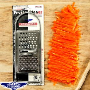 M Well Kitchenware ที่สไลด์ผัก ที่หั่นผัก ที่ขูดผัก อุปกรณ์หั่นผักสแตนเลส ตาห่าง และตาถี่