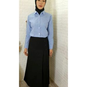 rok panjang lipat kancing 3
