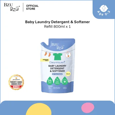 BZU BZU Baby Laundry Detergent & Softener 2-in-1 | Remove Stubborn Stains & Odour