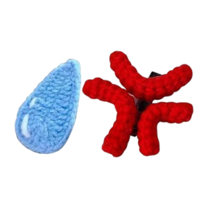 2pcs Soft Yarn Duckbill Hair Clip Soft Touches Hairclip Unique Hair Clip for Ladies Hair Accessory