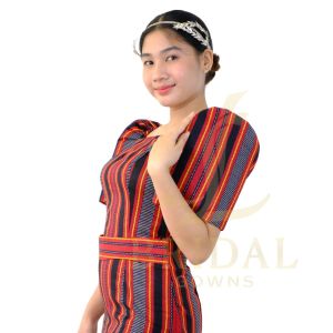 Modern Filipiñana Dress Mindanao