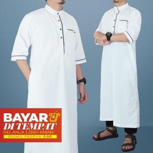 Mallabis Baju Gamis Jubah Pria Modern Pakistan - Qomishu