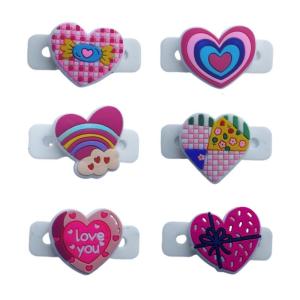 ซิลิโคนยืดหยุ่นสูงโช้คอัพไม้เทนนิสหัวใจความทนทานการสั่นสะเทือนอุปกรณ์เสริมสำหรับการแสดงเทนนิส