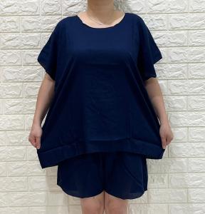 MUAT 70-85KG!!! SETELAN BAJU TIDUR BALI POLOS SUPER JUMBO FIT TO XXXL REAL PICT