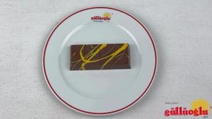 Gulluoglu Dubai Chocolate Kunafa Pistachio - (The Original) 3.4 oz - 95 gr (Pack of 1) daily fresh shipment Ideal Gift for all Occasions Gulluoglu Kunafa Dubai Chocolate Bar Pistaciho