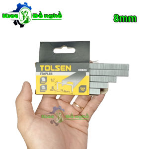 Hộp 1000 kim bấm gỗ TOLSEN – Ghim bắn gỗ khung tranh bạt yên xe - KIOT ĐỒ NGHỀ