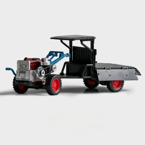 GENENIC Alloy Diecast Tractor Model Toys Pull Back Sound Light Farm Vehicle Toy Belt Toy Simulation Car Model Agricultural Tractors Toy Kids Gifts