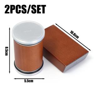 1Set Magnetic Rolling Knife Sharpener Double-Sided 15/20° Rolling Knife Sharpener Knife Holder Sharpening Stone Kitchen Accessory