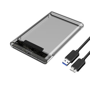 Casing Hardisk External HDD SSD External Case Transparan 2.5" USB 3.0
