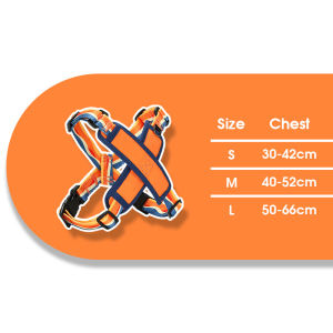 HamshMoc Dog Harness X Design Dual D Ring Adjustable Vest Comfort Fit No Choke Pet Harness