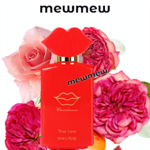 True Love Floral Fruity Rose EDP 50ml For Women Sweet Amber Perfume Minyak Wangi Perempuan Mewmew