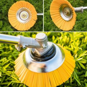 Lưỡi Dọn Cỏ Bề Mặt - chà cọ rêu mốc sân vườn loại 20cm bằng cước