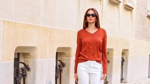 WIHOLL  Womens Sweater  V  Long Sleeve Pullover Fashion Lightweight Autumn Clothing  2025