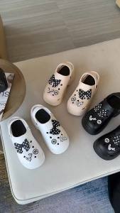 [Free Shipping] 9CM Thick-Soled Clogs For Women Summer Outdoor Wear Height-Increasing Closed-Toe Beach Sandals DIY Sandals Ins-Style Platform Slippers For Women
