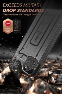 ubproสําหรับApple iPhone 11 Pro Max 6.5 นิ้วซองใส่ซองหนังที่แข็งแรงทนทานแบบเต็มตัวพร้อมปกป้องหน้าจอซองSUPCASE