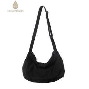 กระเป๋าสะพายพาดลำตัวผ้าใบของผู้หญิงคงทนและทันสมัย Tote สำหรับสบายๆและท่องเที่ยวในปะการังสดใส